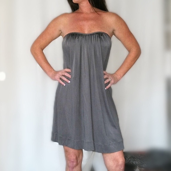 Elizabeth & James Silk Strapless Dress - Picture 3 of 8